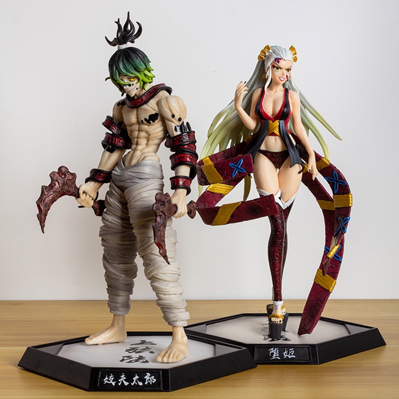 Mô Hình Nhân Vật Anime Demon Slayer Daki / Giyuutarou / Kokushibo / Inosuke / Sabito / Uzui Tengen / Kibutsuji Muzan