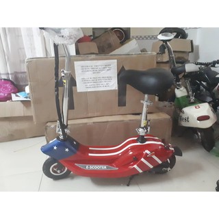 xe điện mini e-scooter cờ mỹ
