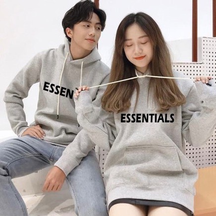[Mã SR101512 giảm 25% đơn 50K] Áo nỉ hoodie Essentials unisex dài tay nam nữ cao cấp áo phông nỉ bông sweater có mũ | BigBuy360 - bigbuy360.vn