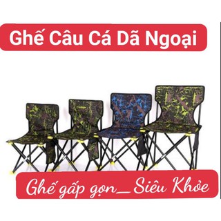 Ghế câu cá rằn ri gấp gọn siêu bền 🌟 Giá siêu rẻ_ hàng chất lượng🌟 ghế câu cá dã ngoại