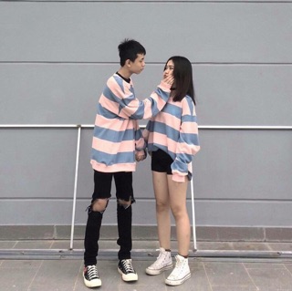 SWEATER PINK BLUE