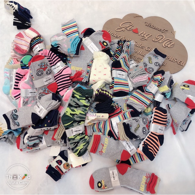 Set 3 đôi tất carter Size 2/4y - 6/8y