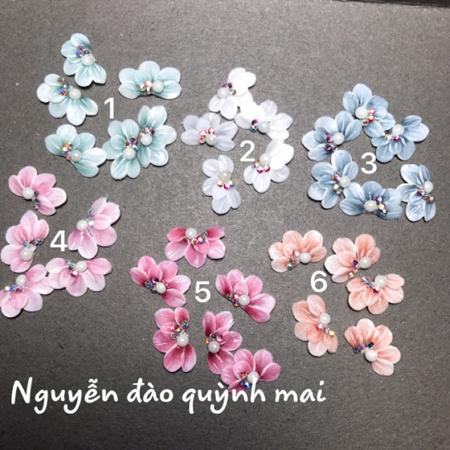 Hoa bột cuc ruby