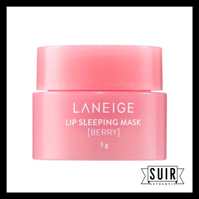 Mặt nạ ngủ Laneige Water Sleeping Mask EX/ Lip Sleeping Mask Berry ( Minisize )