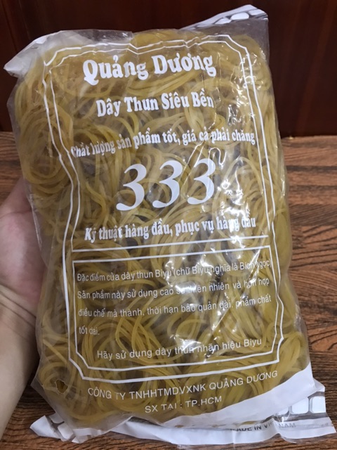 Vòng Chun, Dây Chun, Dây Nịt Bịch 500gr Hàng Đẹp