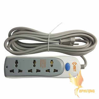 Ổ Cắm Nối Dài Comet CES2305 (2 Ổ cắm điện, dây dài 5 mét)