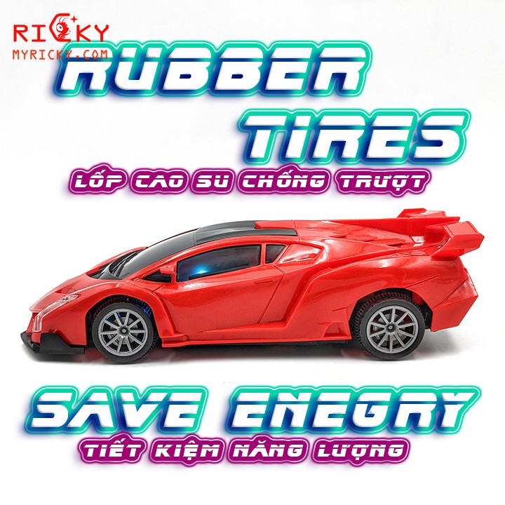 [Mã LIFE0704ALL giảm 10% đơn 50K] Xe điều khiển 2 chế độ đèn FAMOUS CAR