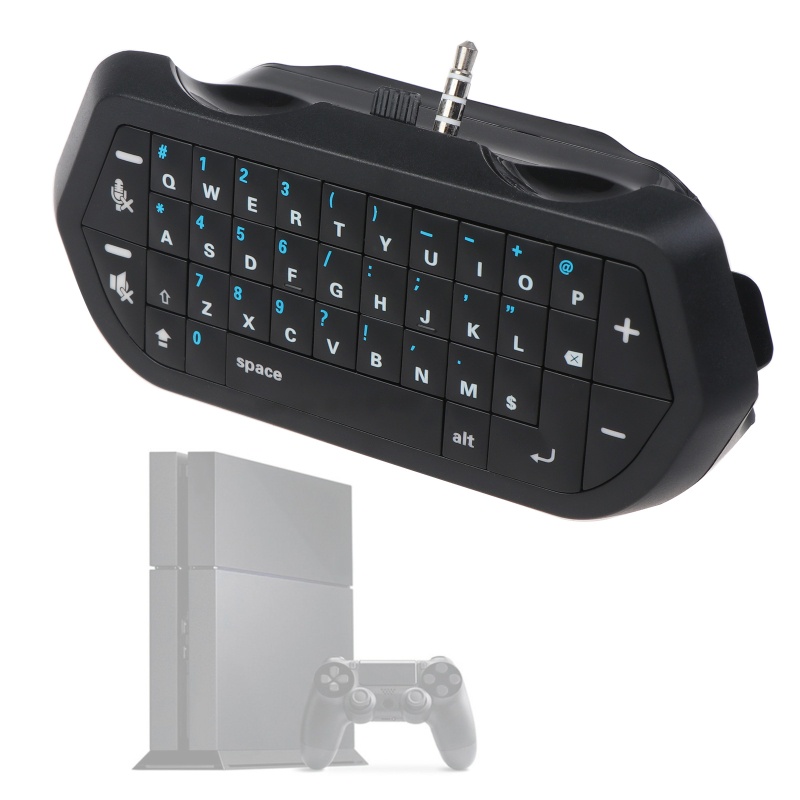 Bàn Phím Không Dây WU 47 Phím Chat Pad BLE3 0 Cho Tay Cầm Chơi Game