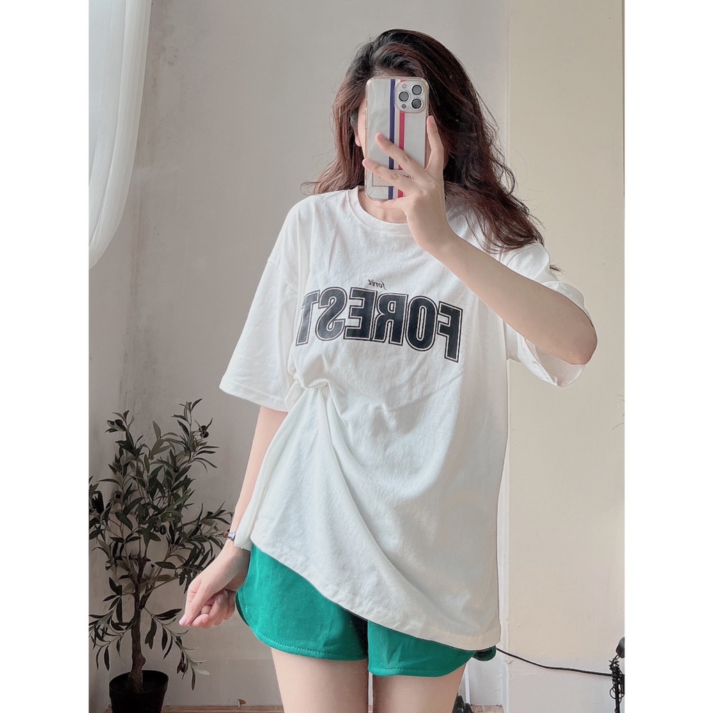 Áo Thun 3158 Forest Form Rộng PEONYB Unisex [FREESHIP] Phông ngắn tay lỡ oversize in hình vintage đẹp hàn quốc Ulzzang