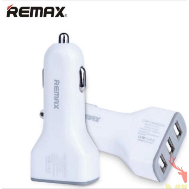 Cốc sạc ô tô REMAX 3 cổng USB CC-301..