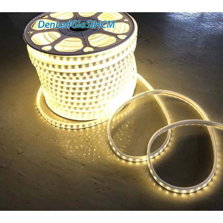 Combo 3m, 5m, 10m, 15m, 20m Led dây 2 hàng 2835 - 120 mắt  đấu sẵn nguồn