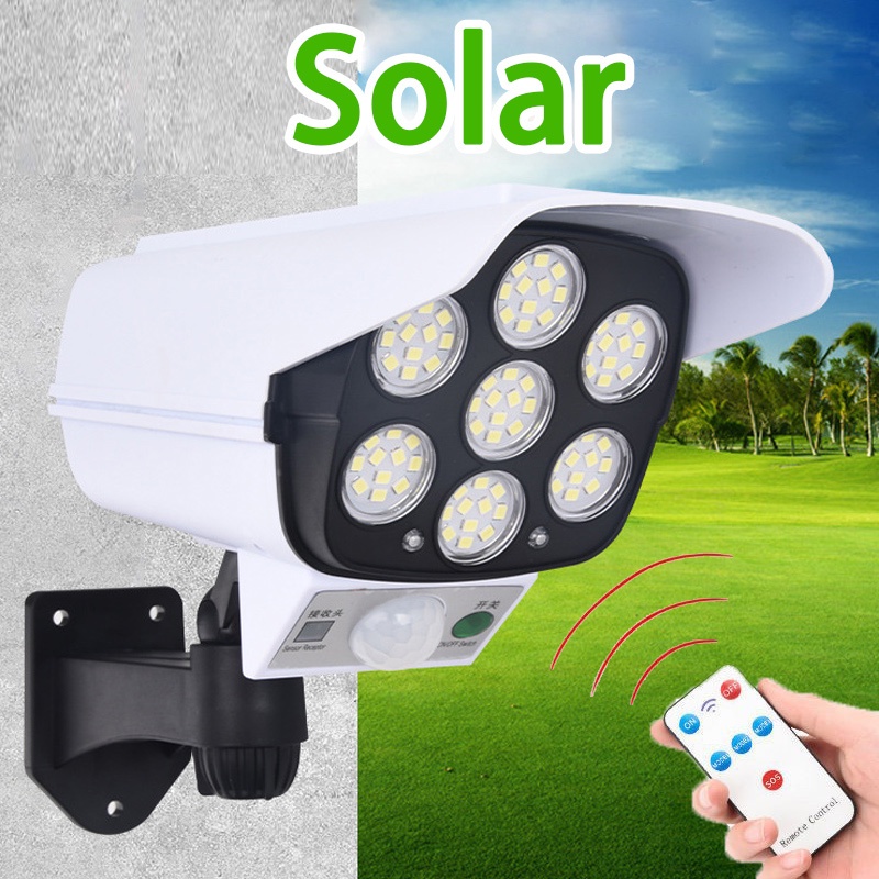 Đèn Led Năng Lượng Mặt Trời Chống Thấm Nước Cảm Biến Chuyển Động PIR Cho Gara Sân Vườn