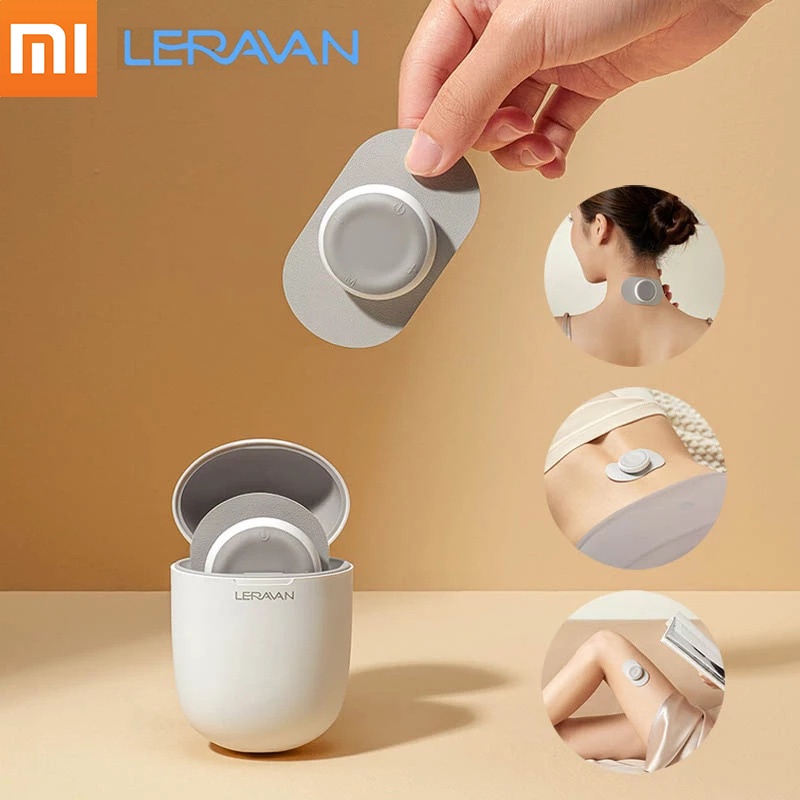 Miếng Dán Massage Toàn Thân Thư Giãn Cơ Bắp Kèm Hộp Sạc Xiaomi Leravan