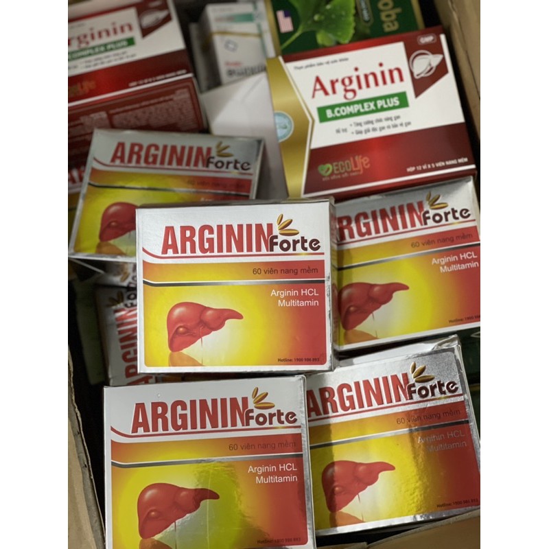 Bổ gan giải độc Arginin fort