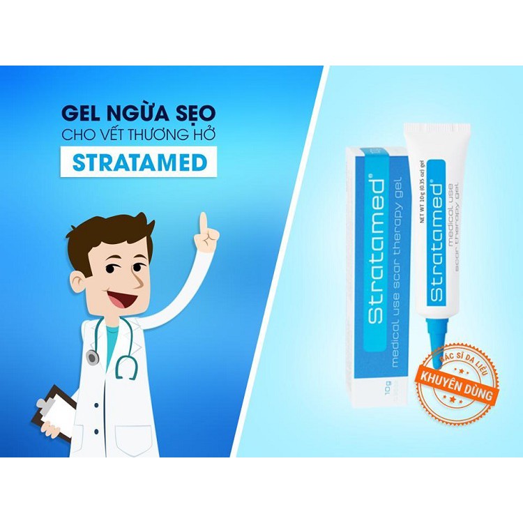 Stratamed – Gel ngăn ngừa hình thành sẹo, Kem ngừa sẹo của Thụy Sỹ