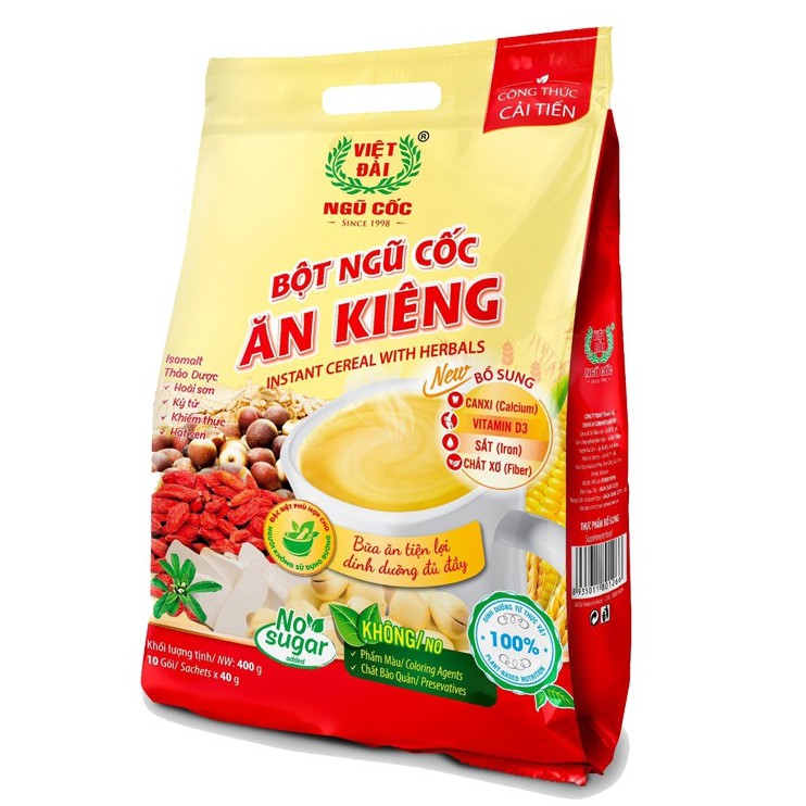 Bột ngũ cốc ăn kiêng Việt Đài bịch 400g