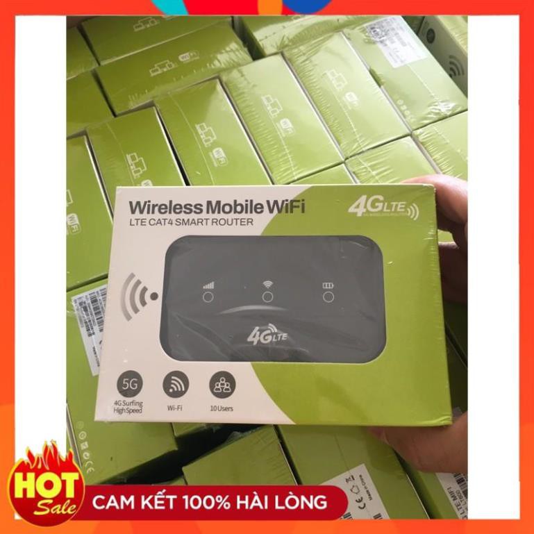 [Hàng Xịn] Bộ phát wifi từ sim 4G LTE G41 Tốc độ 1500Mbps, Pin 3000mAh