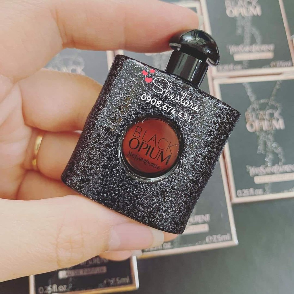 Nước hoa mini YSL BLACK OPIUM EDP, Le Parfum 7.5ml fullbox