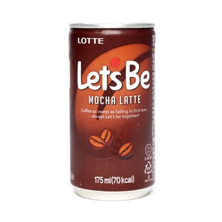 Cà Phê LC Let's Be Mocha Latte Lon 175 ML - Nhập Khẩu Hàn Quốc
