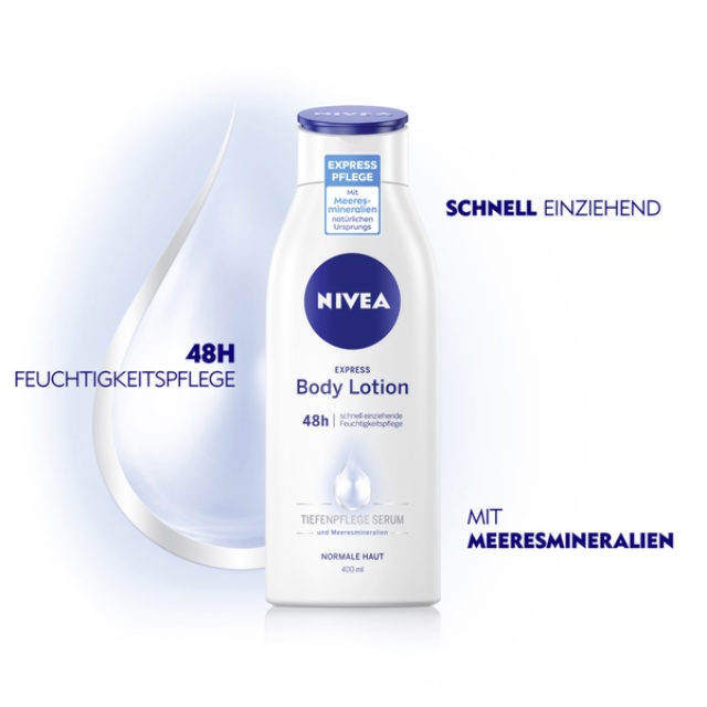 Dưỡng thể Nivea 400ml  Đức