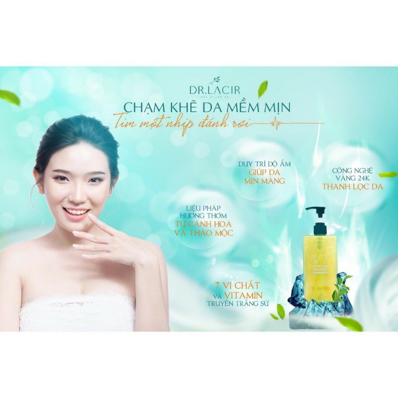 Sữa Tắm Trắng V7 Pefrume Shower Dr lacir | BigBuy360 - bigbuy360.vn