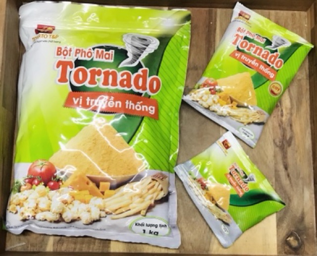 Bột Phô Mai lắc Hàn Quốc Tornado 100g (chính hãng)