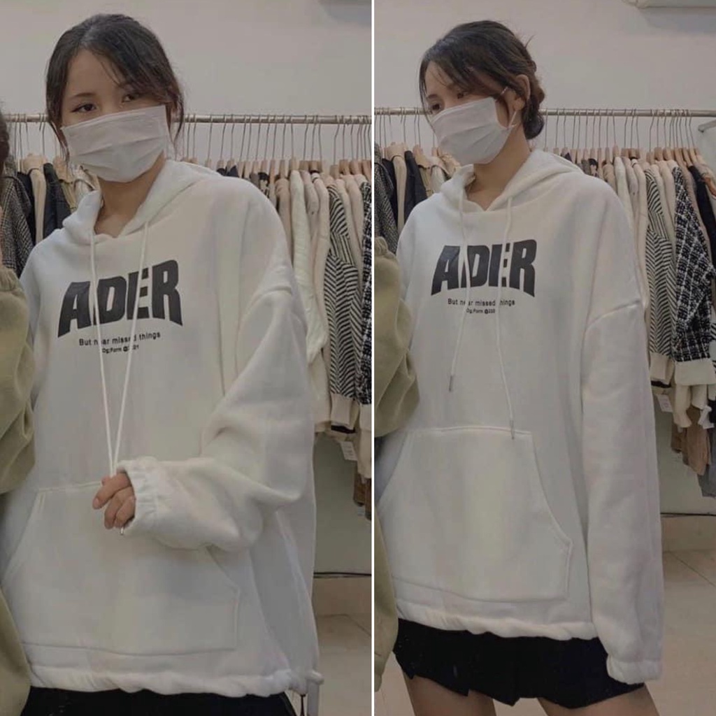 Áo Hôdie Nữ, Áo Hoodie Nỉ Nữ ADER From Rộng Tay Bồng Nhiều Màu | BigBuy360 - bigbuy360.vn