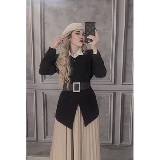 Áo khoác vest blazer Hàn si tuyển chọn N Hiền.2hand - V11
