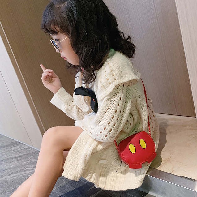 Túi đeo chéo kiểu hoạt hình dễ thương dành cho bé gái