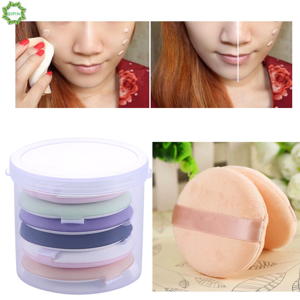 Set 7 Mút Trang Điểm Mềm Mại Màu Kẹo Tiện Dụng