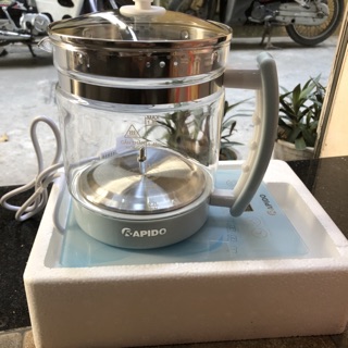 Ấm điện đa năng Rapido 1.8Lít (Đun nước, Pha trà, Lẩu, Sữa chua, Pha sữa, Thuốc Bắc,...)