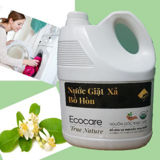 Nước Giặt Xả Hữu Cơ Bồ Hòn Tinh Dầu Hoa Bưởi Dung Tích 4l thương hiệu Ecocare