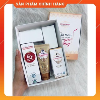 Combo dưỡng trắng da Sắc Ngọc Khang