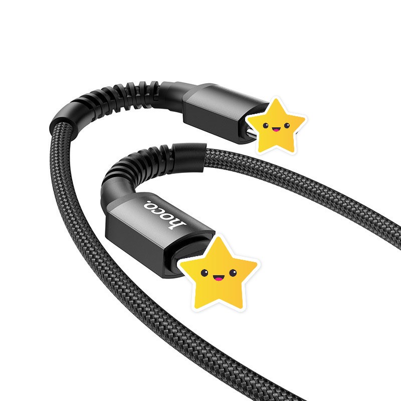 Cáp sạc nhanh PD20W Typec Hoco X71-Chống Gập-Chống Rối-Truyền Dữ Liệu-Siêu Bền-Bảo Hành 06 Tháng