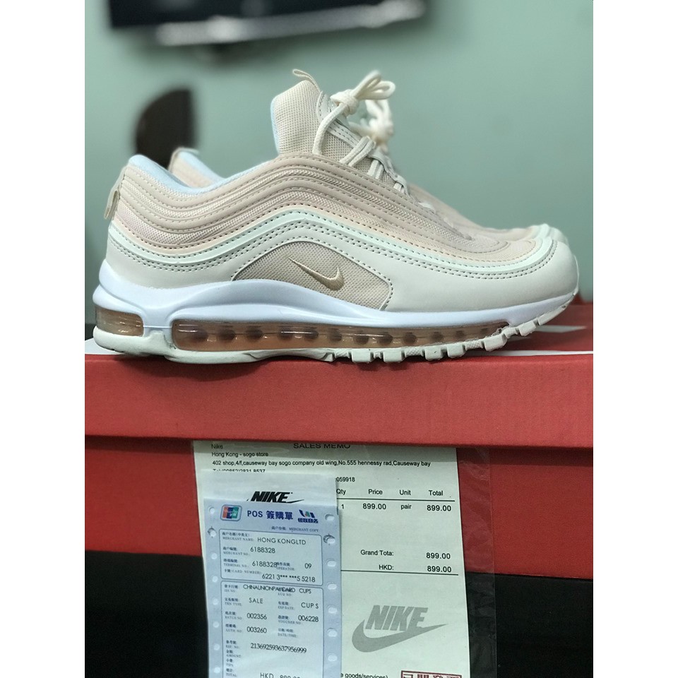 [Full-Box-Bill] GIÀY SNEAKER AIR MAX 97 màu hồng nhạt