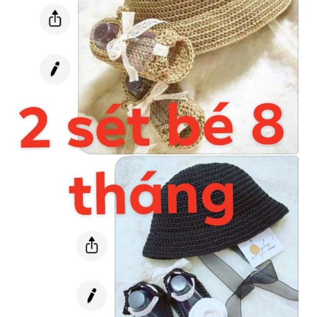 2 set. 1 đen . 1 vàng. 1giày
