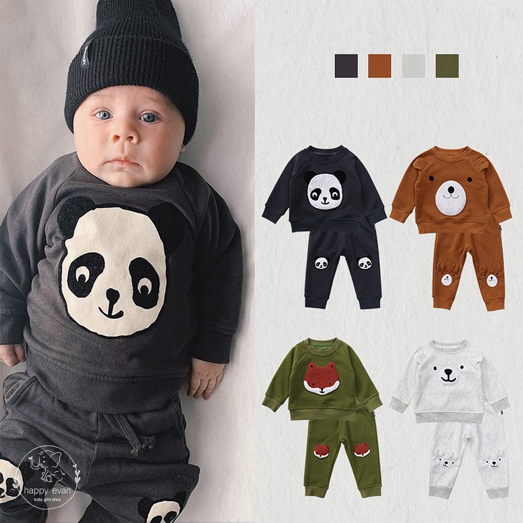 🅷.🄴🅅🄰🄽 [Auth Tiny People] Set đồ ủ ấm cao cấp cho bé trai bé gái, đắp thú ngộ nghĩnh, lót lông cừu mềm mại ấm áp.