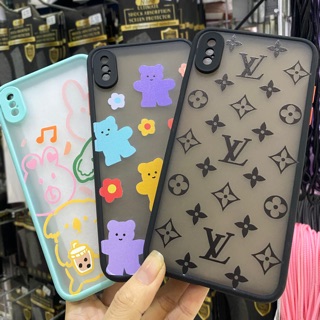 Ốp lưng Iphone X /XS /XS MAX bảo vệ camera in hình kute