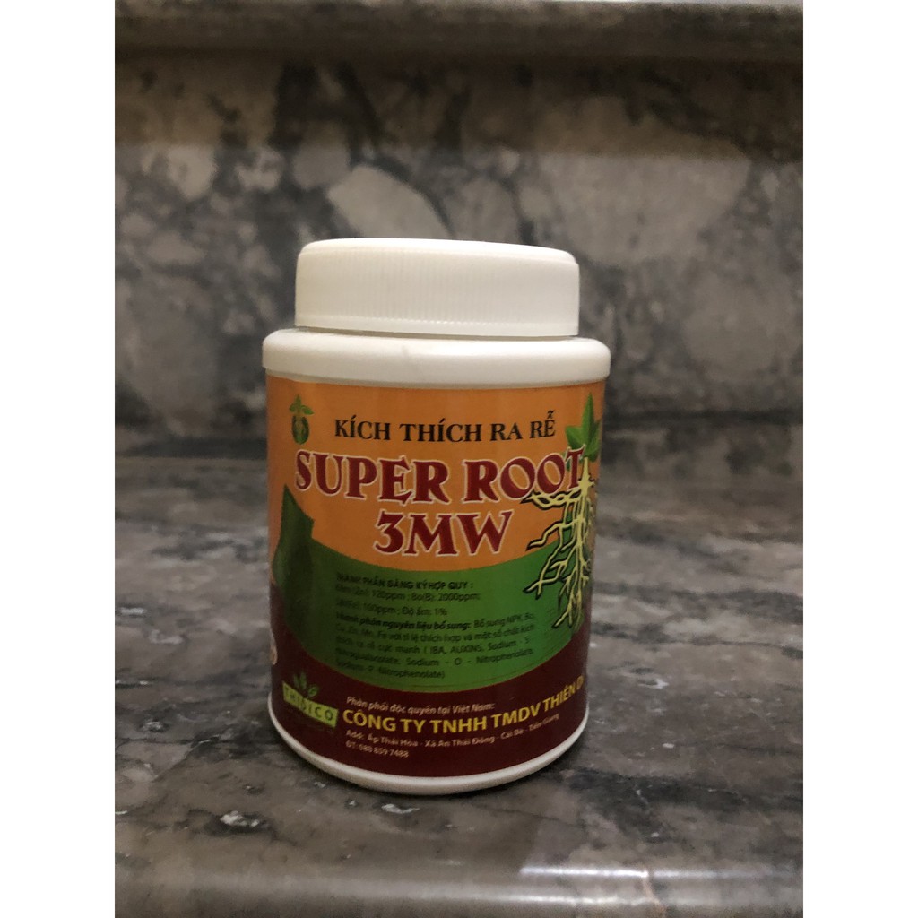 Phân bón kích ra rễ Super Root 3MW 100g