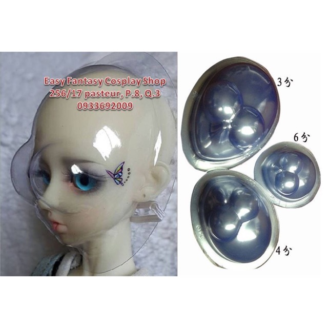 Mặt nạ bảo vệ faceup BJD Dolls