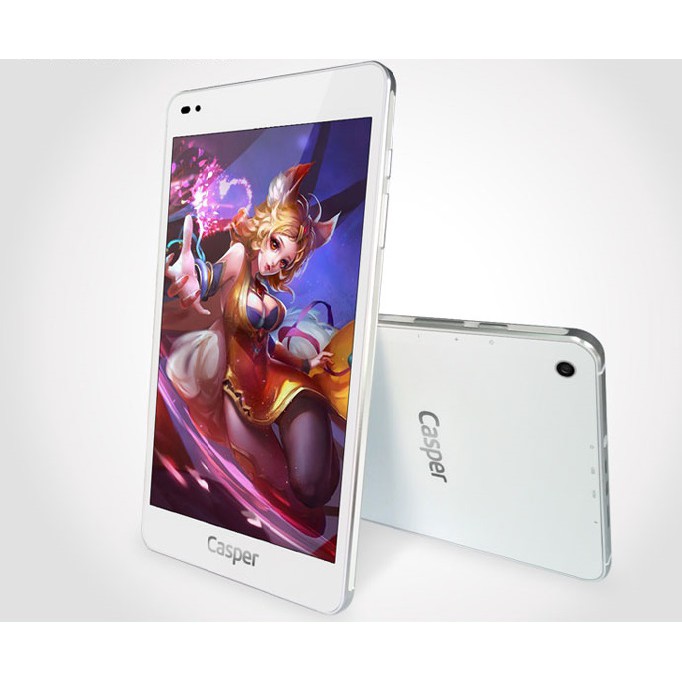 Máy tính bảng Android Casper Via 8 inch 2GB RAM 16GB Chip Intel 4 nhân Z3735 xung nhịp 1.8GHz - Fullbox