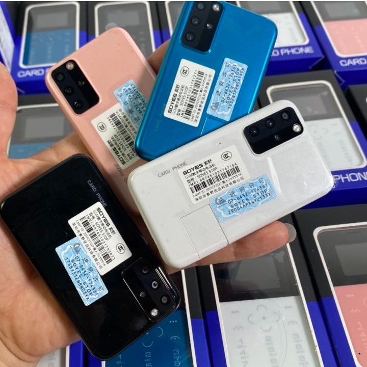 Điện thoại mini nhỏ gọn S10P như thẻ ATM thời trang phong cách cá tính | BigBuy360 - bigbuy360.vn