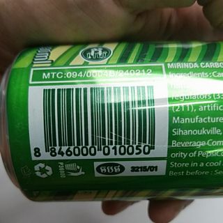 Lon Mirinda bạc hà 330ml