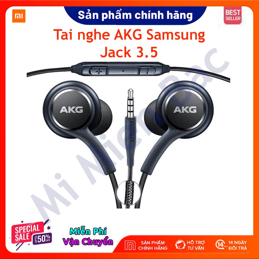 [XẢ KHO] Tai Nghe Có Dây AKG 2020 Phiên Bản Mới, Tai Nghe Nhét Tai Giá Tốt, Tai Nghe Type-C 3.5mm Samsung - Mi Miền Bắc