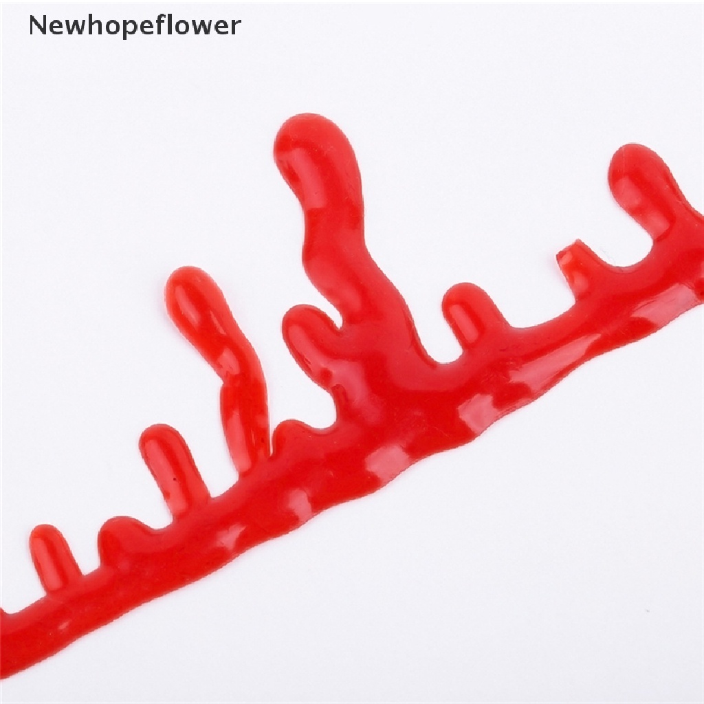 (NFPH) Choker Thêu Máu Đỏ Phong Cách punk Rock Deathrock Bán Chạy Nhất Cho Halloween