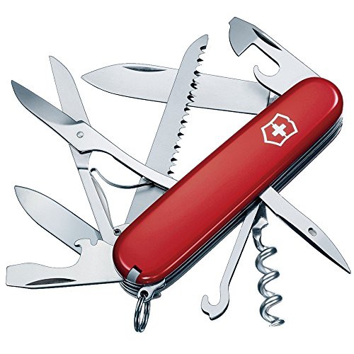 Dụng cụ đa năng bỏ túi VICTORINOX Taschenmesser Huntsman 15 Funktionen 91mm rot