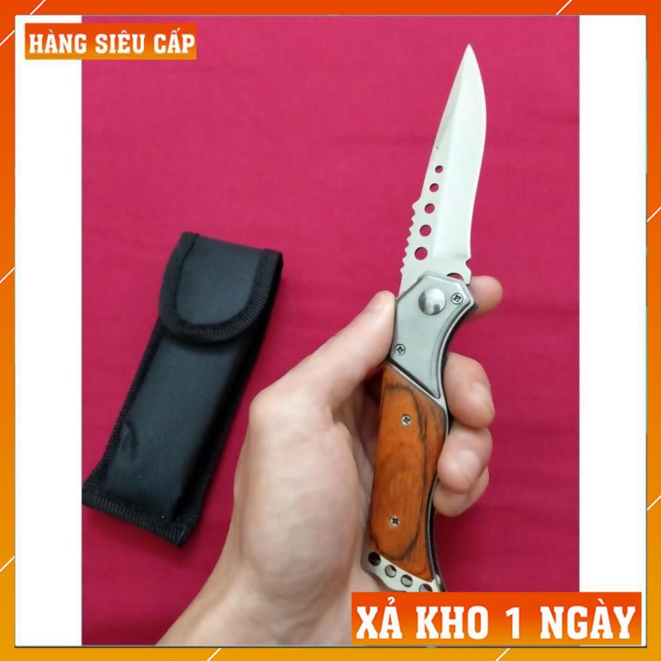 [FreeShip – Xả Kho 1 Ngày] Dao Phượt Đa Năng Bỏ Túi Giá Rẻ - Dao Phượt Gấp Cao Cấp Có Bao Đựng Du Lịch Mini USA