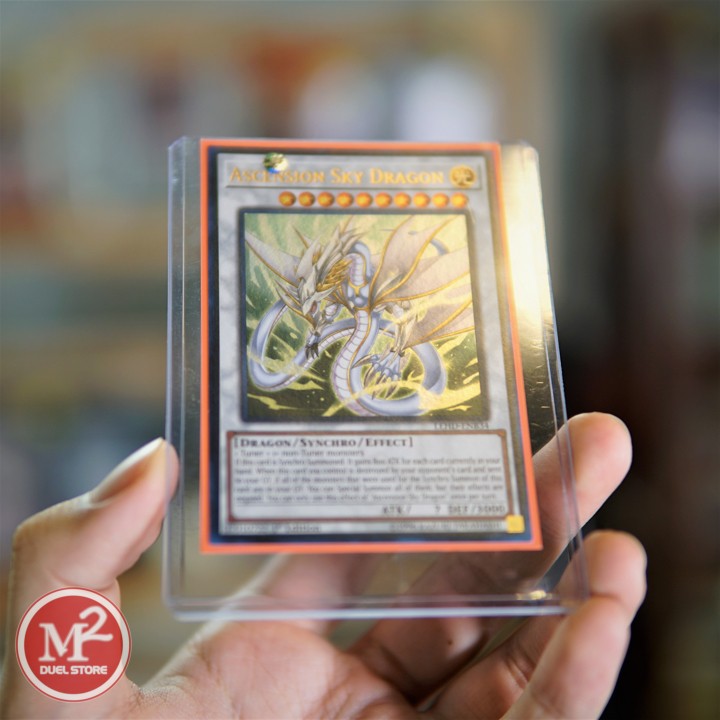 Thẻ bài Yugioh Rồng thần Ascension Sky Dragon LEHD-ENB34 - Độ hiếm ULTRA RARE - Bảo quản M2SCCQ-LITE