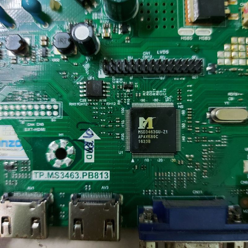 Bo mạch tivi ASANZO 32T650