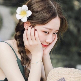 Kẹp tóc hoa sứ siêu xinh